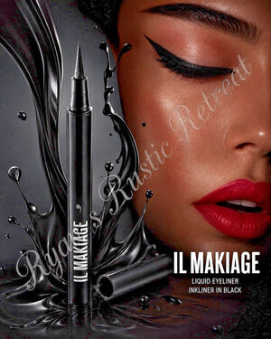 IL MAKIAGE Inkliner Liquid Eyeliner Black Full Size NIB Waterproof